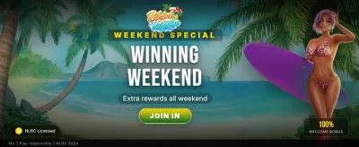 Bikini Paradise Huge Wins banner